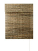 Римская штора ПраймДекор "Grass", листья травы, 100х160